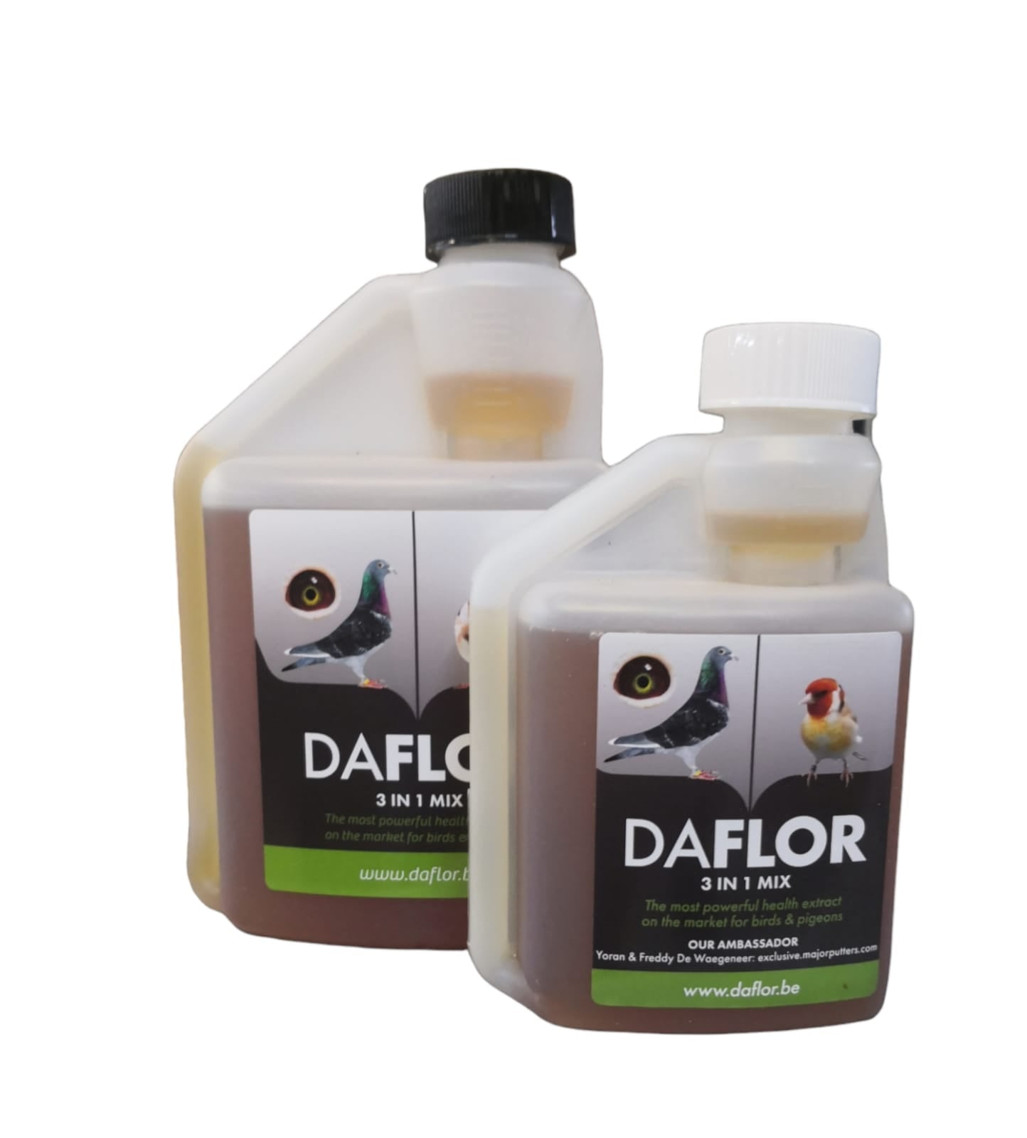 Daflor 3in1 Mix 500ml Fermentationsprodukt Zimt Tauben Vögel Darm Atemwege Kot