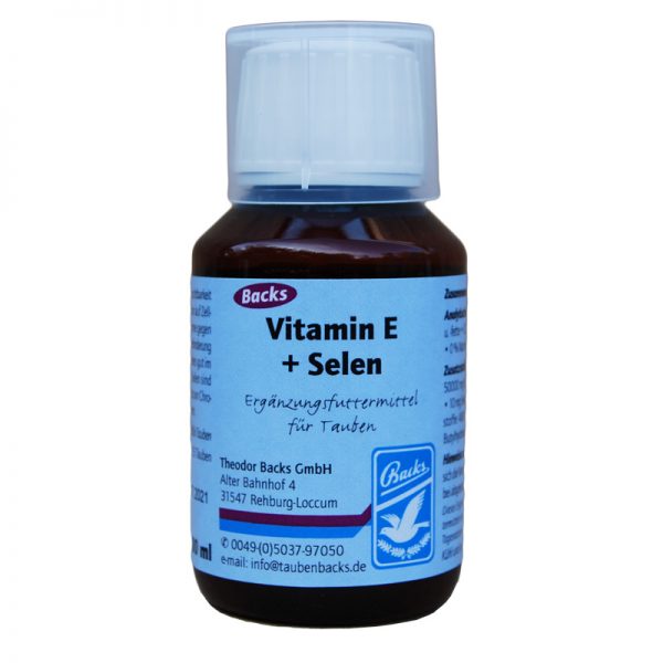 Vitamin E  +  Selen 100ml.