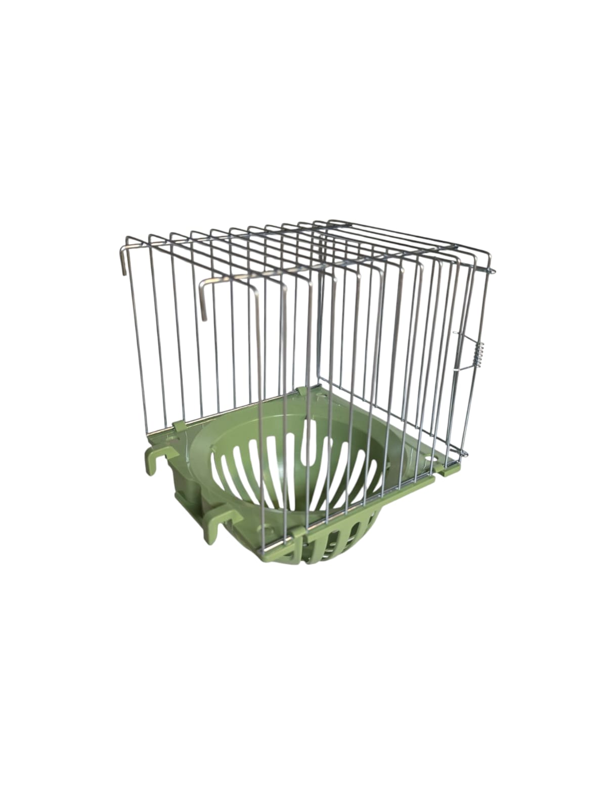 Kaisernest XXL aus Draht mit grünen unterteil.