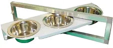 Stainless steel feeding carousel