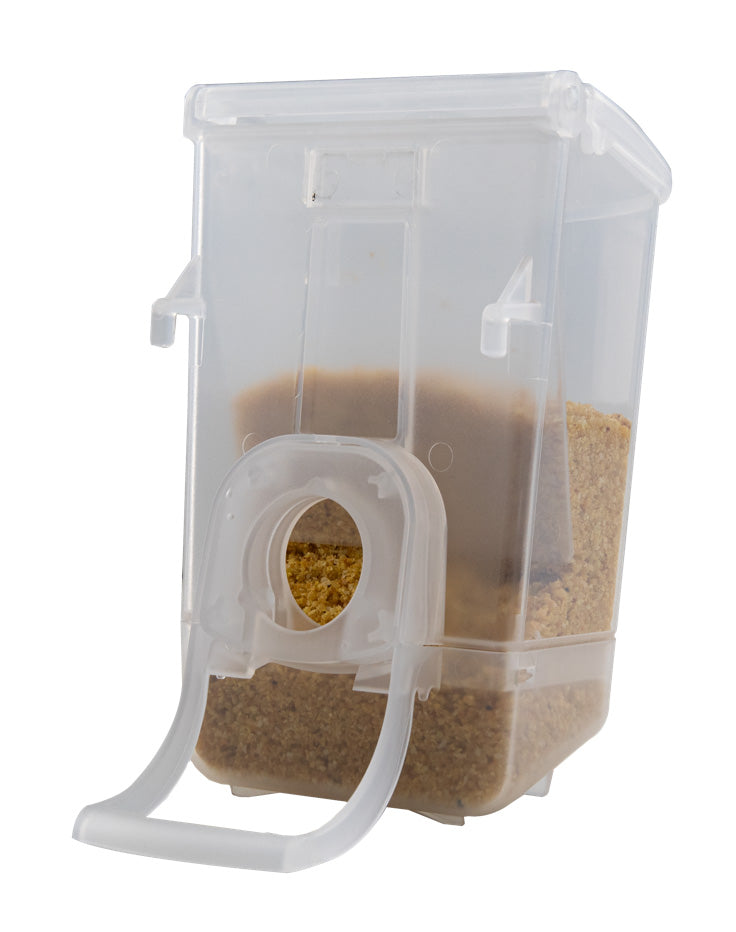 Automatic feeder with approach bar