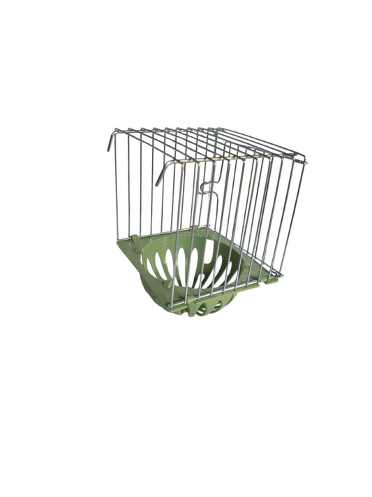 Kaisernest aus Draht mit grünen unterteil