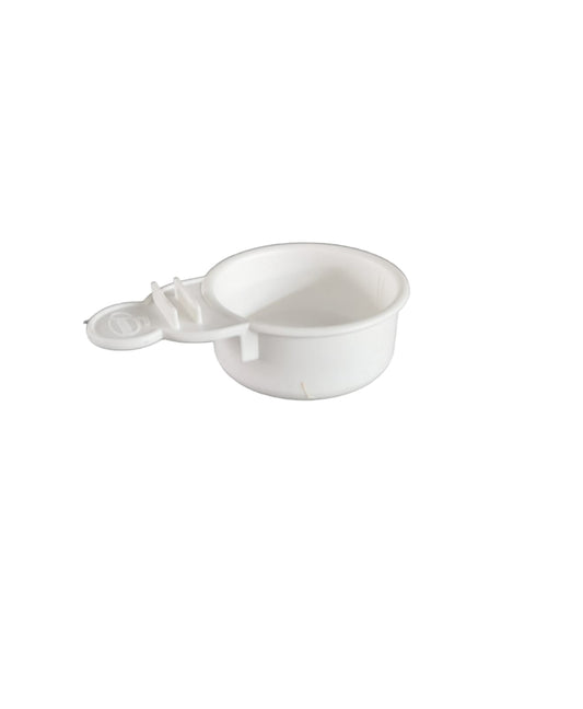 Egg feeding bowl round